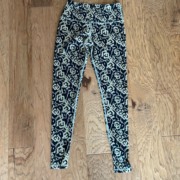 CU Buffs Leggings by Zoozatz “Stacked Mascot” Size Small - Picture 1 of 5